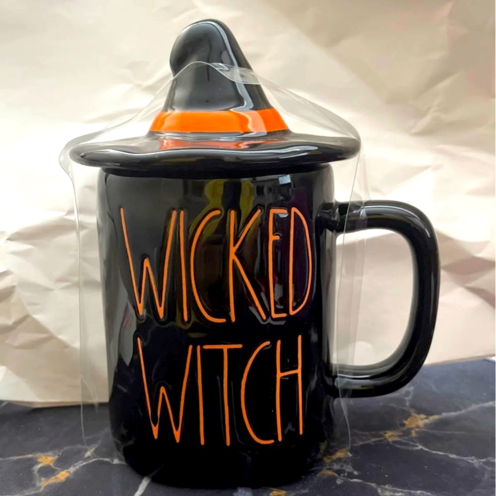 Rae Dunn Wicked Witch mug with Top hat